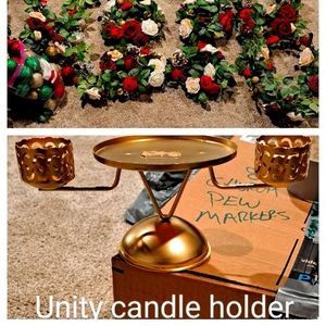 Unity candle holder